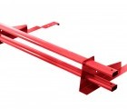 Снегозадержатель трубчатый BORGE для черепичной кровли 3м RAL8004
