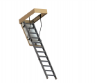 Чердачная лестница Oman ALU PROFI LITE 3-х секционная 70х130х280