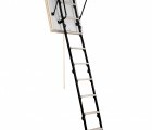 Чердачная лестница Oman MINI POLAR 4-х секционная 70х90х265