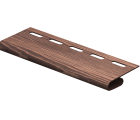 Завершающая планка Ю-пласт Timberblock Дуб мореный