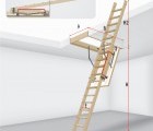 Раздвижная лестница Fakro LDK 60x120