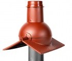 Krovent Pipe-cone коньковый выход канализации кирпичный