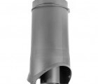 Выход канализации 125/100 изол./500 Krovent Pipe-VT IS серый