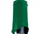 Выход канализации 125/100 изол./500 Krovent Pipe-VT IS зеленый