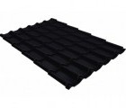 Металлочерепица модерн 0,45 Drap ST RAL 9005
