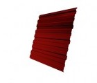 Профнастил С10R 0,5 Satin RAL 3011 коричнево-красный