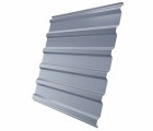 Профнастил С20R 0,5 Satin RAL 9006 бело-алюминиевый