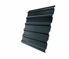 Профнастил С20R Grand Line 0,5 Rooftop Бархат RAL 7016 антрацитово-серый