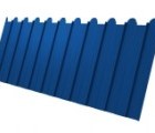 Профнастил С8А фигурный 0,4 PE RAL 5005 синий насыщенный