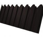 Профнастил С20А фигурный 0,45 Drap ST RAL 9005 черный