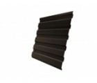 Профнастил С20А 0,45 Drap ST RR 32 (серо-зеленый) темно-коричневый