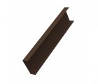 Декоративная накладка на столб жалюзи Milan,Tokyo 0,45 Drap ST RAL 8017 шоколад