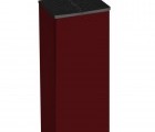 Столб 62х55х1,4х2000 RAL 3005