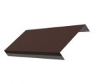 Ламель обратная 125 Texas 0,45 Drap RAL 8017 шоколад (для калиток и ворот)