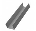 Стойка жалюзи Texas 0,5 GreenCoat Pural BT, matt RR 21 светло-серый (RAL 7040 серое окно)