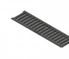 Решетка водоприемная PolyMax Basic DN100 пластиковая щелевая кл. А15