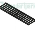 Решетка водоприемная Standartpark DN100 чугунная щелевая кл. С250