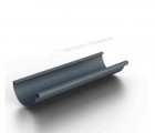 Желоб водосточный МП Foramina Freeze D125х3000 Grey