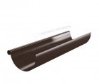 Желоб водосточный МП Foramina Freeze D125х3000 DarkBrown