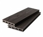 Террасная доска 3D TalverWood 150*25*4000 венге брашированная двусторонняя (текстура-вельвет) 