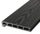 Ступень узкая (полуступень) TalverWood 170*25*3000мм (0,68 м2) антрацит Брашинг