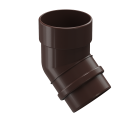 Колено 45˚ Docke LUX Шоколад