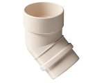 Колено 45˚ Docke LUX Латте
