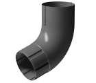 Колено 72˚ D90 Docke Premium Stal Графит