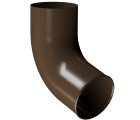 Отвод трубы D90 Docke Premium Stal Каштан