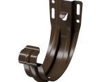 Карнизный кронштейн D125 (штампованный) Docke Premium Stal Каштан