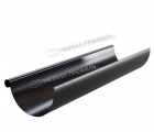 Желоб водосточный МП Foramina PUR D125х3000 PURMAN BLACK EDITION (9005)