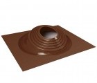 Проходной элемент MF CN угловой №4 (300-450 мм) +240 силиконовый (металлический окрашенный фланец) коричневый