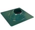 Проходной элемент MF CN угловой №5 (200-275мм) +240 силиконовый (металлический окрашенный фланец) зеленый