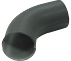 Колено стока Optima Matt 90мм RAL 7024