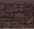 Фасадные панели GL ДИКИЙ КАМЕНЬ, Classic шоколадный