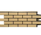 Фасадные панели GL КЛИНКЕРНЫЙ КИРПИЧ, Design песочный со швом RAL 9005