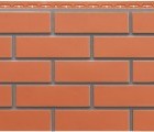 Фасадные панели GL КЛИНКЕРНЫЙ КИРПИЧ, Design терракотовый со швом RAL 7006