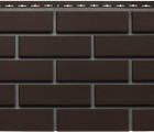 Фасадные панели GL КЛИНКЕРНЫЙ КИРПИЧ, Design шоколадный со швом RAL 7006