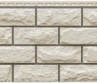 Фасадные панели GL КОЛОТЫЙ КАМЕНЬ, Design молочный со швом RAL 7006