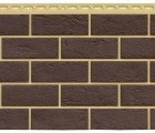Фасадные панели GL СОСТАРЕННЫЙ КИРПИЧ, Design Plus каштан с песочным швом