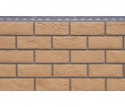 Фасадные панели GL СОСТАРЕННЫЙ КИРПИЧ, Design Plus солома с темно-бежевым швом