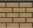 Фасадные панели GL СОСТАРЕННЫЙ КИРПИЧ, Design Plus солома с черным швом