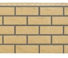 Фасадные панели GL СОСТАРЕННЫЙ КИРПИЧ, Design песочный со швом RAL 7006