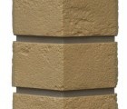УГОЛ GL, СОСТАРЕННЫЙ КИРПИЧ, Design Plus солома с темно-бежевым швом