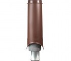 Выход вентиляции Krovent Pipe-VT 150is/700 коричневый