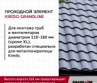 KREDO Grand Line проходной элемент бордо