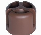 Колпак кровельный Krovent Hupcap 110 коричневый