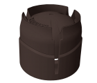 Колпак кровельный Krovent Hupcap 270 new коричневый