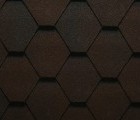 Мягкая черепица Ruflex Sota Тёмный шоколад