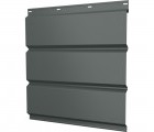 Софит металлический Классик в02 Grand Line без перфорации 0,45 ПЭ с пленкой RAL 7005 мышино-серый